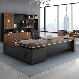 Shanert boss desk simple modern president desk manager supervisor executive desk boss desk 1.6 meter table and chair combination