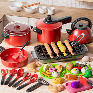 糖米儿童迷你厨房过家家仿真厨房玩具做饭3-6男孩女孩节日礼物
