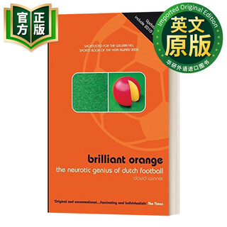 亮橙色 英文原版 Brilliant Orange 英文版 荷兰足球的神经天才 进口英语原版书籍 9780747553106