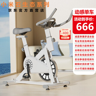 Xiaomi shi spinning exercise bike family bicycle sports indoor fitness equipment bicycle q12 entry-level white