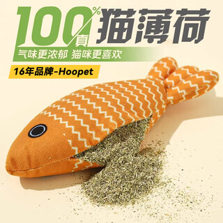 Huayuan pet toys all catnip cat toys fish kittens and young cats self-happiness and relief from boredom cats teething cats cat supplies to consume physical energy