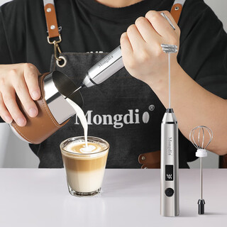 Mongdio coffee frother, milk frother, coffee stirring stick, milk frother, electric stirrer