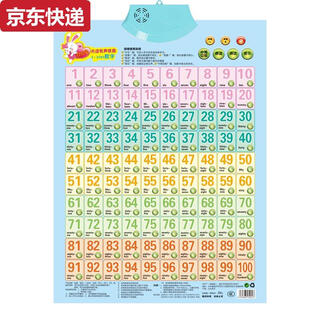 两雪有声挂图拼音儿童启蒙早教认知发声墙贴宝宝语音识字卡0-6岁玩具 宝蓝色