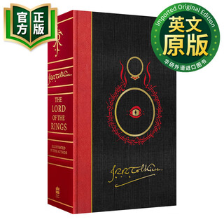 The lord of the rings series illustrated edition, multiple volumes in one, english original version the lord of the rings, luxury gift box, tolkien hardcover, imported english original book, fantasy novel tolkien, j.r.r. english version 9780008471293