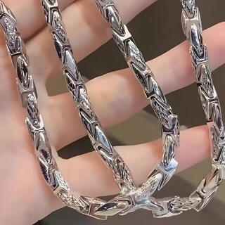 Dl 1998 platinum necklace men's cool and handsome platinum pt950 platinum necklace pendant pt999 platinum model 62cm