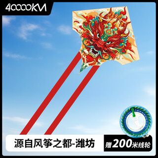 Forty thousand kilometers kite new weifang line roulette for adults breeze easy to fly children's parent-child interactive outdoor sports toy
