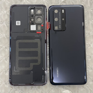 Huawei (huawei) brand original, suitable for huawei p40pro original disassembly back cover 40 original disassembly rear glass battery cover p40pro bright black, full original disassembly with frame accessories