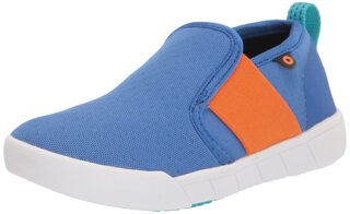 Bogsbogs unisex kids kicker ii flexible slip-on sneakers, robin blue robin blue 11 little kid