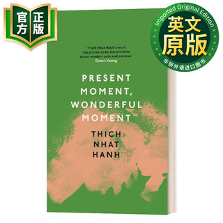 Present moment, english original version present moment, wonderful moment english version, imported english original book hanh, thich nhat 9781846046797