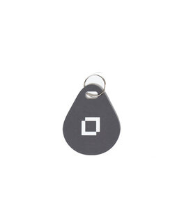 Level keychain (4-pack) - nfc enabled - compatible with level lock + smart lock (gray)