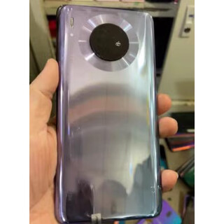 Huawei (huawei) is suitable for huawei mate30 glass back shell mate30pro original disassembly original mobile phone back cover second-hand shell mate30 back cover galaxy silver 98 new original disassembly