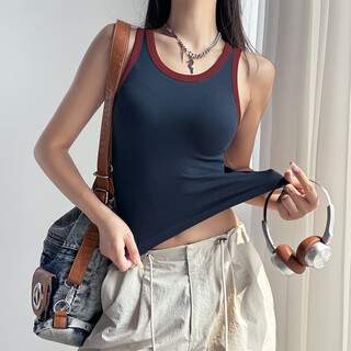 Kejimitao european and american ins sports bra all-in-one shockproof yoga vest new running training pilates fitness bra sky blue l