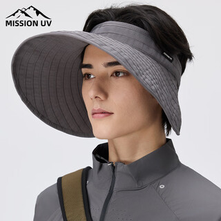 Mission uv sun protection hat men's sun hat empty top fishing hat mountaineering hat summer outdoor anti-uv large brim sun hat