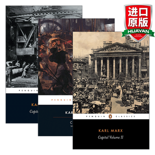 Capital 1-3 英文原版 资本论1-3册套装 卡尔马克思 Karl Marx 经济学 Penguin Classics企鹅经典 英文版 进口英语原版书籍