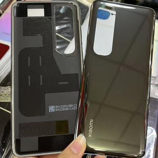 T is suitable for xiaomi 10s back cover original disassembly xiaomi 10s original glass shell original battery cover mobile phone back shell xiaomi 10s back cover black original disassembly