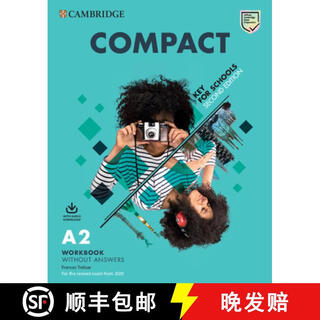 现货 剑桥KET考试 练习册（不带答案带音频）Compact Key for Schools Workbook Without Answers with Audio Download