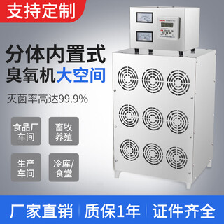 Suncook built-in ozone generator fresh air central air conditioning unit medical pharmaceutical food factory workshop warehouse laboratory breeding farm air purification and disinfection equipment 20g/h built-in ozone disinfection machine