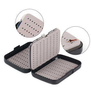 Sailotou's new four-sided fly box fishing gear storage box fishing gear accessories box sequin box material xiyan triangle sponge style