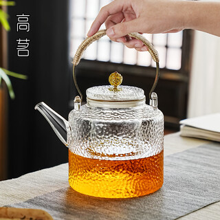 Gaoming 2025 new glass teapot household large-capacity lifting kettle high temperature resistant kettle electric ceramic stove special teapot xianghe lifting kettle 1500ml