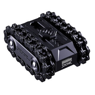 Hkdaedc push card decompression toy tank ding ding magnetic handle fingertip gyroscope decompression artifact multi-player decompression play tank black