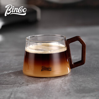 Bincoo japanese glass coffee cup high-value american dirty latte latte cup office drinking cup