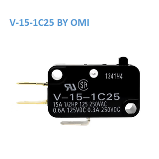 Omron micro switch v-15-1c25 by omi small travel switch limit switch original omron