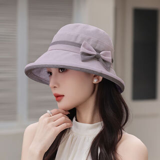 Рыбы Кролик старушка шляпа солнцезащитная шляпа для людей среднего и пожилого возраста солнцезащитный козырек рыбацкая шляпа летняя мама тонкая дышащая шляпа-тазик светло-фиолетовый