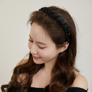 Chimera (chimera) high-ceilinged face-showing small headband, noble beaded non-slip headband, versatile hairpins and hair accessories, birthday gift for girls