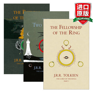 The lord of the rings english original novel the lord of the rings volumes 1-3 the lord of the rings the two towers the return of the king english version imported english original books