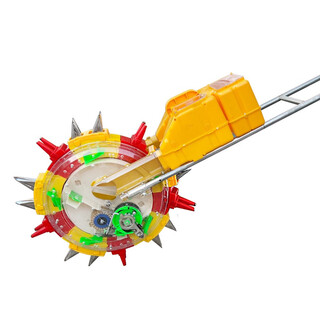 吉兴新款种肥一体精播机自动补籽播种机神器玉米黄豆点播机播种器 双口5嘴株距34cm不带压土轮