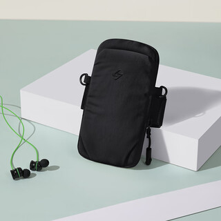 Golf outdoor cycling fitness mobile phone bag men's and women's running sports arm wristband arm bag single shoulder crossbody bag mini bag dynamic black