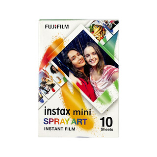 Fujifilm instant photo paper is suitable for minise/11/12/99 white edge/color edge photo paper sq square wide wide series photo paper mini graffiti 10 sheets