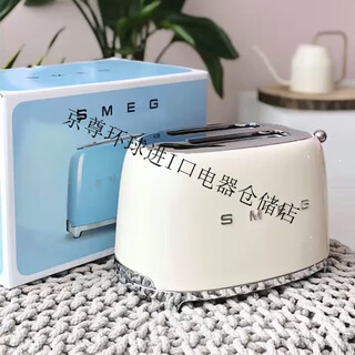 Smeg high-end boutique high-end selection tsf01 multi-function retro toaster toaster toaster household heating milk white