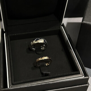 Mengpao 2025 new small fragrant diamond ring row ring 18k gold stone pair ring cococruch women's ring style deposit