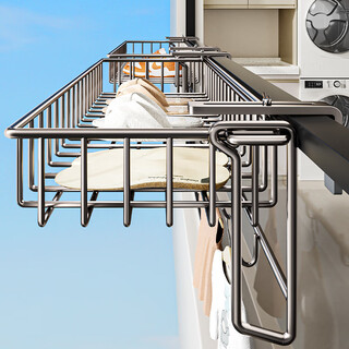 Tiandiyu (tdyu) balcony shoe drying rack to dry shoes artifact window sill clothes drying rack simple guardrail sandal rack drying shoe rack to dry pillows