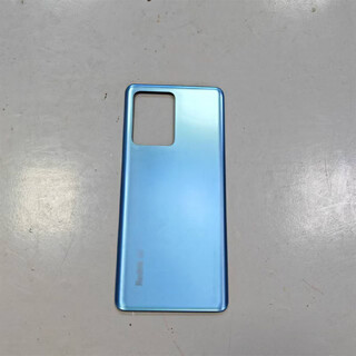 Suitable for redmi note12pro+ original disassembly back cover 12r original glass back shell battery cover second-hand note12pro+ back cover time blue disassembly 98 new
