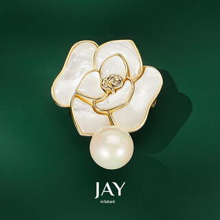 Jay camellia brooch, high-end female corsage, birthday gift for mother, mother-in-law and elders