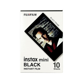 Fujifilm instant photo paper is suitable for minise/11/12/99 white edge/color edge photo paper sq square wide wide series photo paper mini black edge 10 sheets