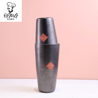 Oemg japan original imported qingfang retro boston shaker two-section shaker boston vintagbost qingfang black frosted