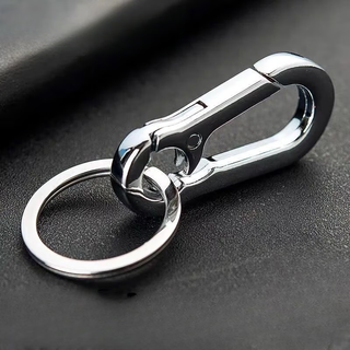 Star rudder keychain car men and women couples seamless pendant with circle color personality simple thickened minimalist and generous sn8745sn special second key 8-character alloy buckle 1 recommended