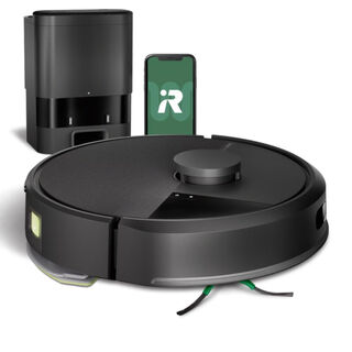 Roomba 105 combo robot mopping robot, all-in-one sweeping and mopping robot, automatic charging, wifi connection, powerful cleaning, 4 suction levels, robot + automatic emptying base