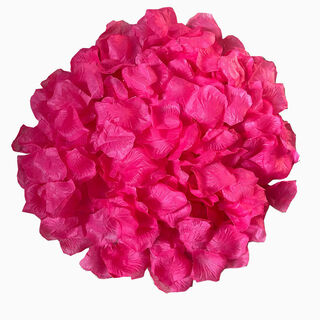 Huaiyin simulated rose petals wedding hand scattering wedding room ktv bar confession proposal valentine's day decoration rose red 3500 pieces (half jin jin is equal to 0.5 kg) compressed package