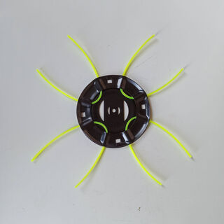 New lithium battery weeding artifact lawn mower wire mower blade lawn mower wire disc electric weeder lithium battery lawn mower iron disc mower