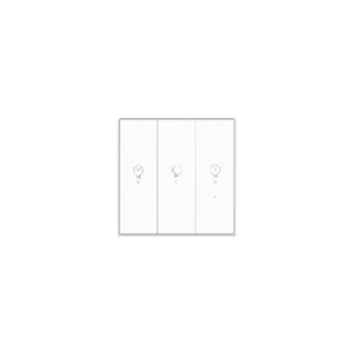 Long qiaohua intelligent lighting control panel (three switches and single fire) v1-nd3