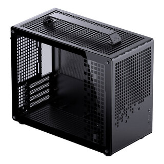 乔思伯（JONSBO） Z20电脑机箱MATX手提小机箱玻璃侧透台式机240水冷桌面迷你便捷式游戏主机箱外壳支持type-c Z20 黑色（MATX主板/240水冷）