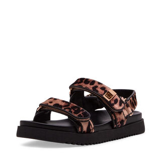 Steve madden girls mona, leopard leopard 5 big kids