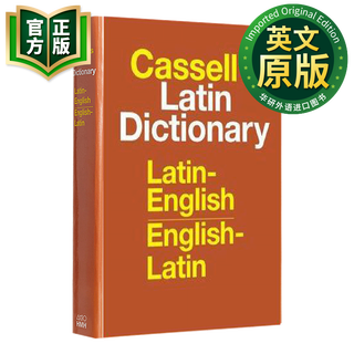 卡塞尔标准拉丁语词典 英文原版 Cassell's Standard Latin Dictionary 英文版 精装 9780025225800