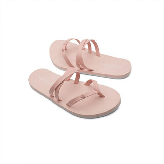 Volcom girls easy breezy flip flop sandals melon 1 big kid