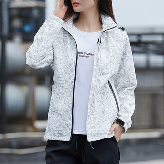A21 pure spring and autumn outdoor couple's jacket men's jacket jacket men's breathable sports cycling clothing waterproof and windproof women's light gray m