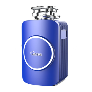 Fudan shenhua, f1s garbage disposer automatic water inlet food waste grinder home kitchen food processing klein blue